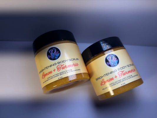 Lemon & Turmeric Brightening Scrub