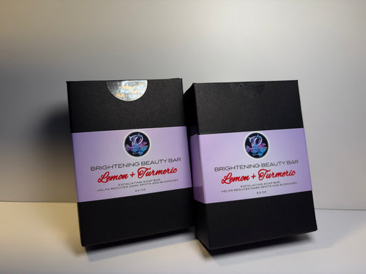 Lemon & Turmeric Brightening Beauty Bar