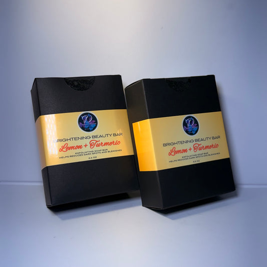Lemon & Turmeric Brightening Beauty Bar